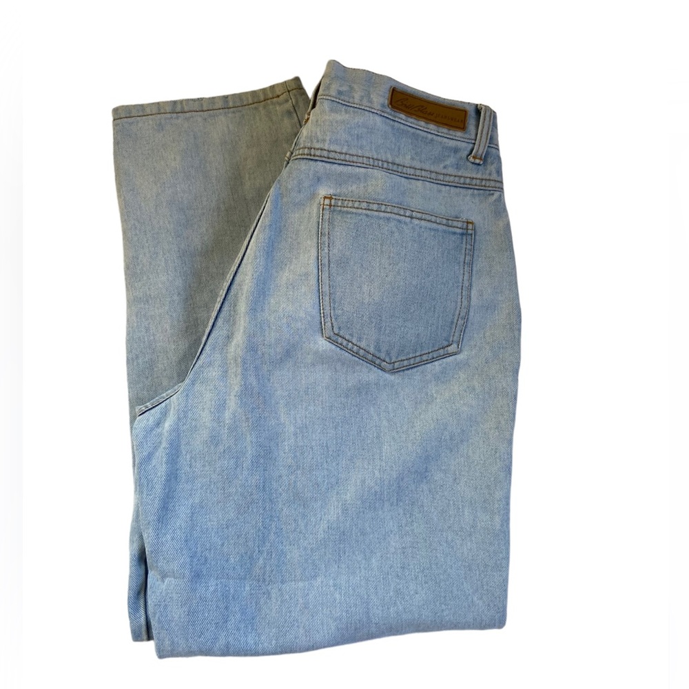 Bill Blass Vintage High Rise Mom Jean Light Wash